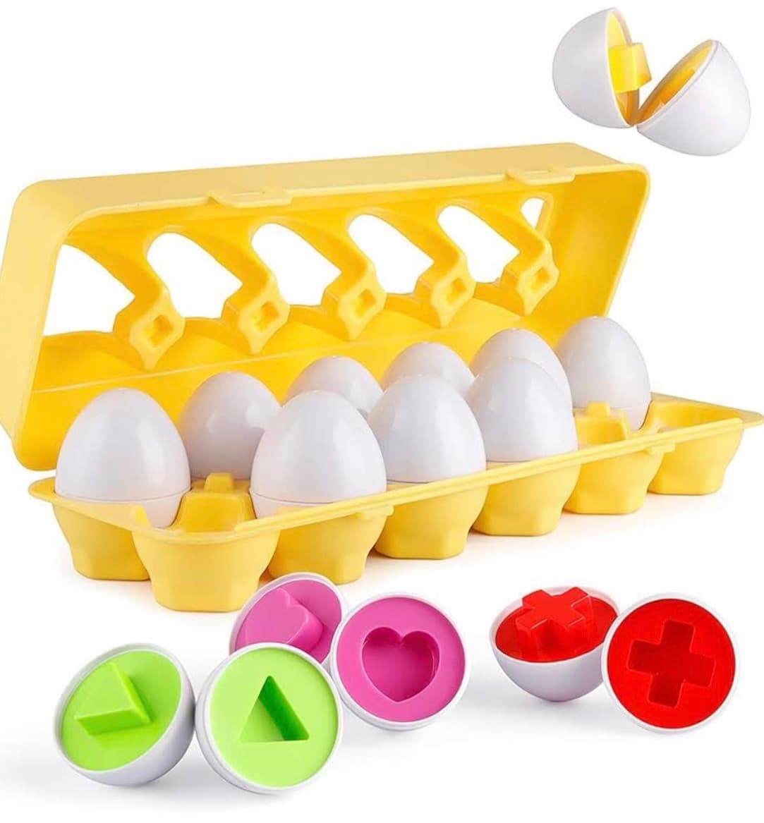 Jeu de tri des œufs – Couleurs et formeS