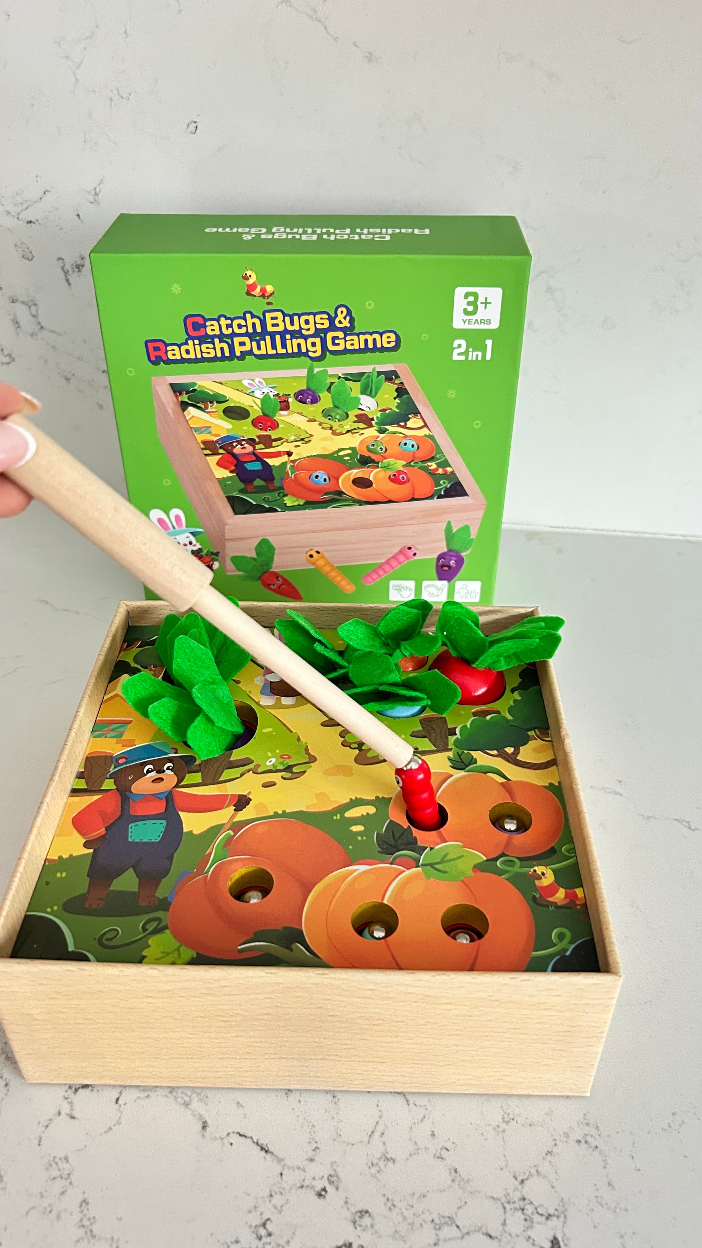 Jeu de pêche magnétique et de tri