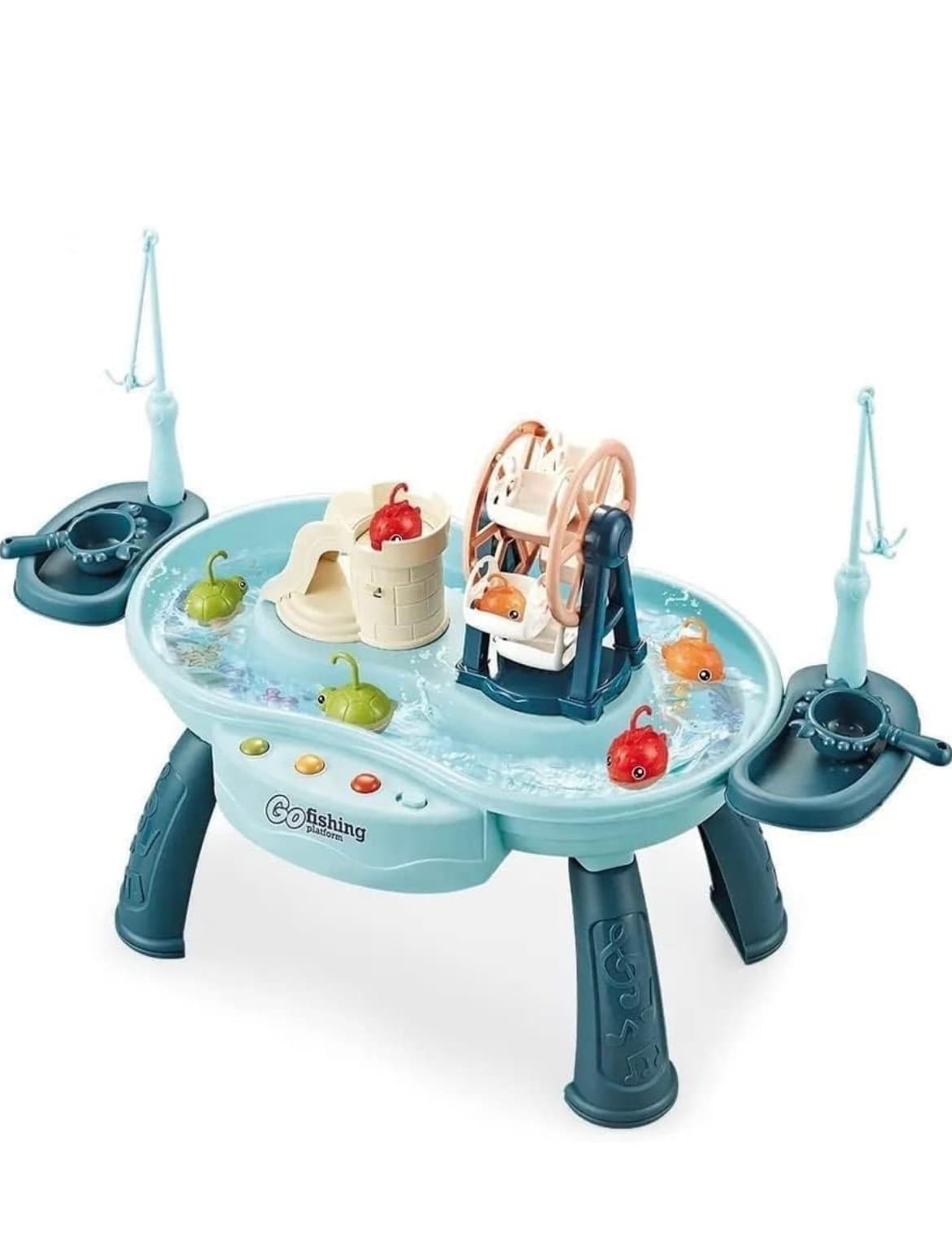 table d'eau et jeu de pêche