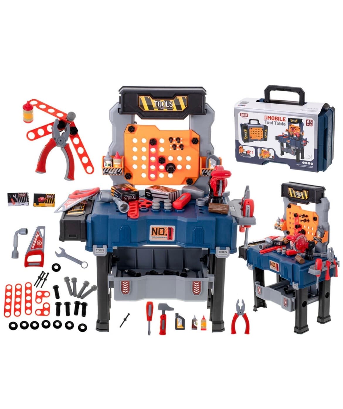 Établi de bricolage pliable