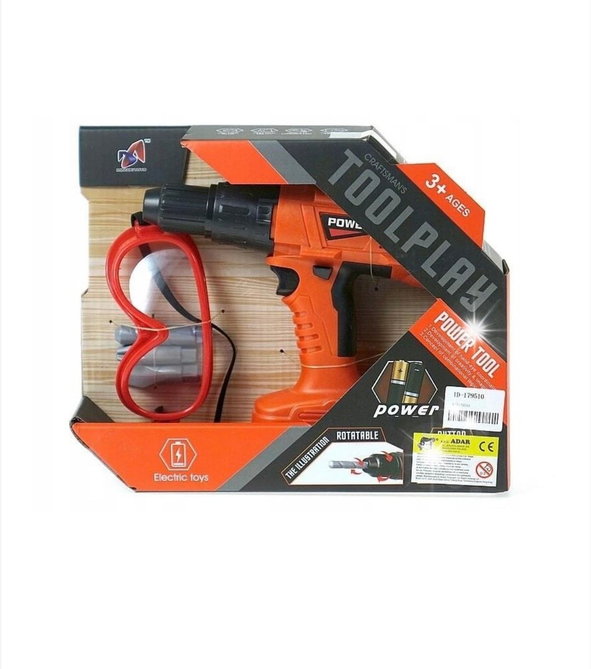 Coffret d'outils pour enfants, tournevis-perceuse électrique , interactif avec son