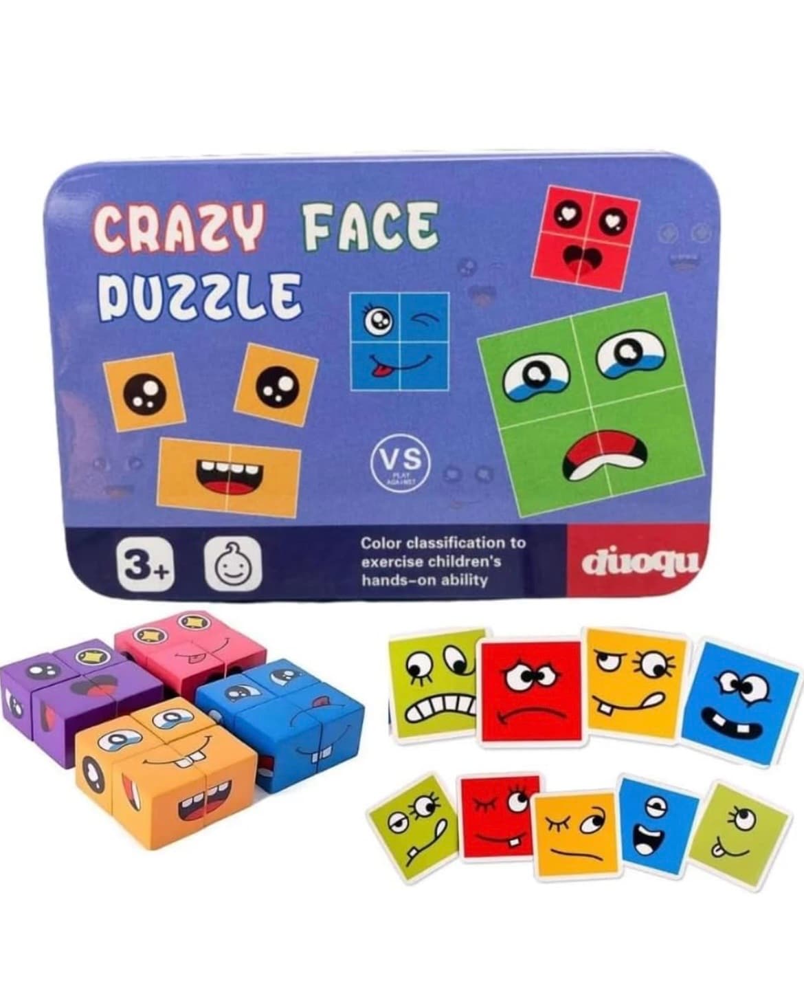 Crazy Face Puzzle